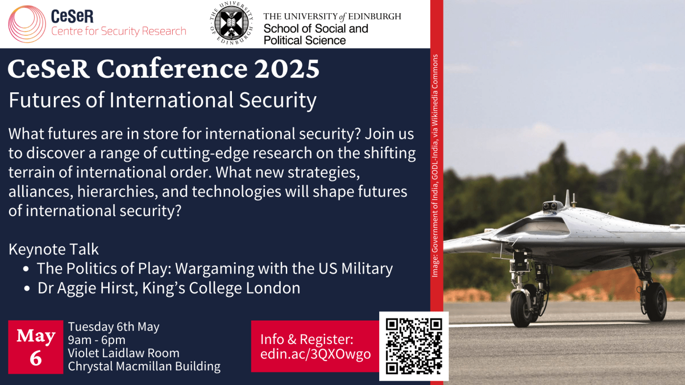 CeSeR Conference 2025: Futures of International Security