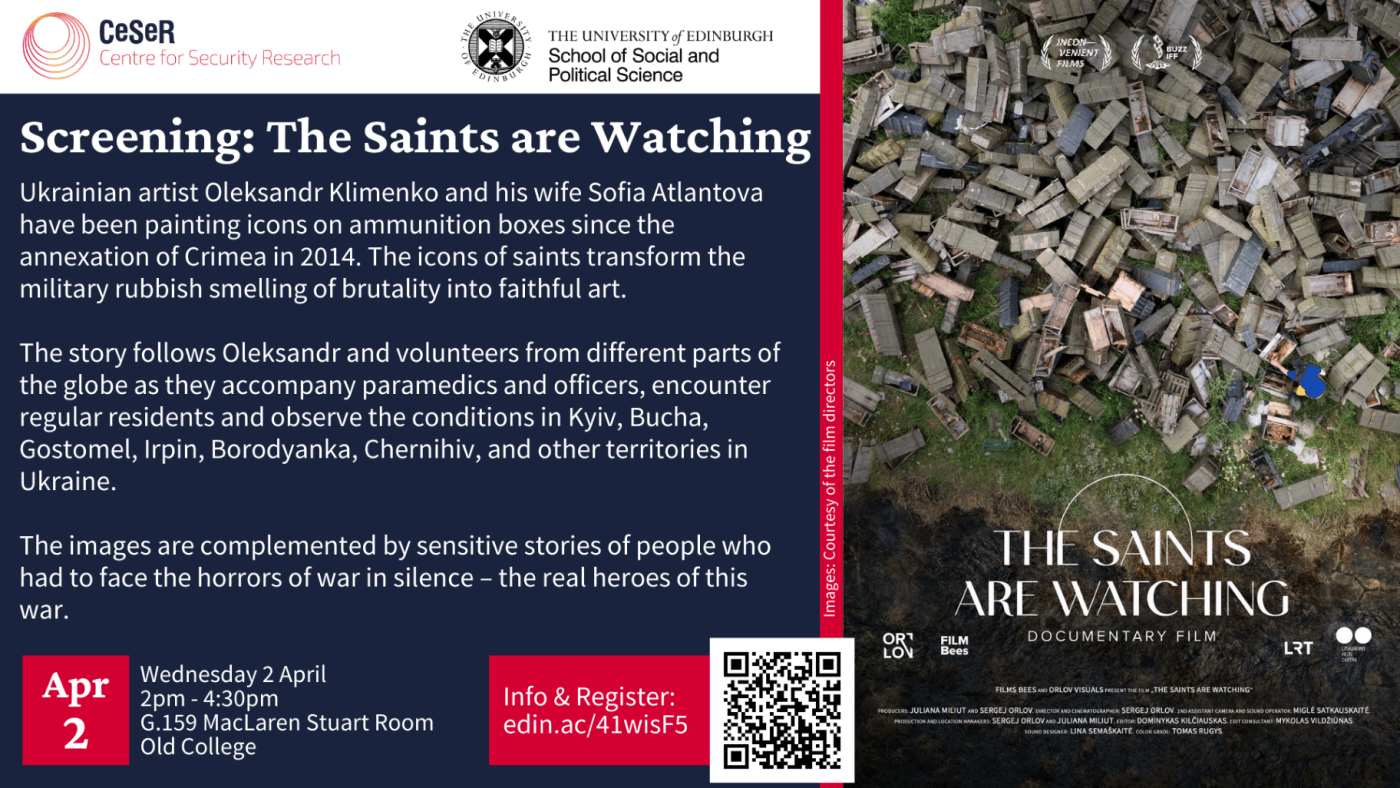 Screening - The Saints are Watching